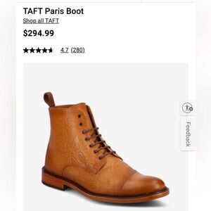 Men’s TAFT Paris Boot in Honey Floral